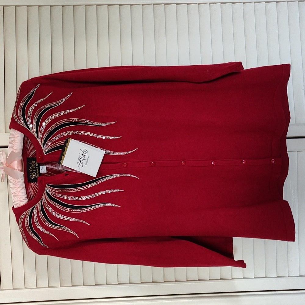 BOB MACKIE CARDIGAN SWEATER